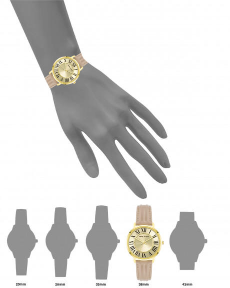 ЧАСЫ НАРУЧНЫЕ ANNE KLEIN 3836GPTN