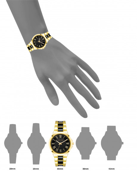ЧАСЫ НАРУЧНЫЕ ANNE KLEIN 3922BKGB