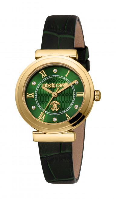 Набор Roberto Cavalli часы наручные RC5L111L0025 + браслет  RCGW0115BR