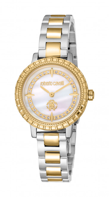 Набор Roberto Cavalli часы наручные RC5L082M0055 + браслет  RCGW0088BR