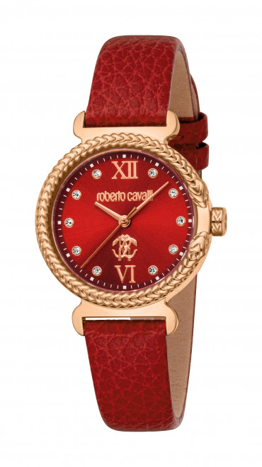 Набор Roberto Cavalli часы наручные RC5L061L1035 + браслет  RCGW0054BR