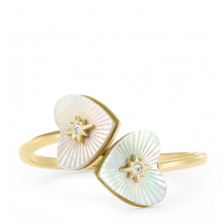 Кольцо Fossil JF04734710508, р-р 18