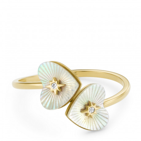 Кольцо Fossil JF04734710508, р-р 18