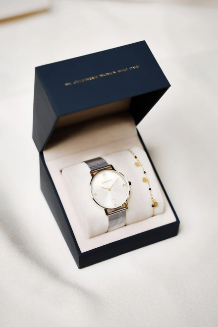 Набор часы + браслет Amalys AMW-195