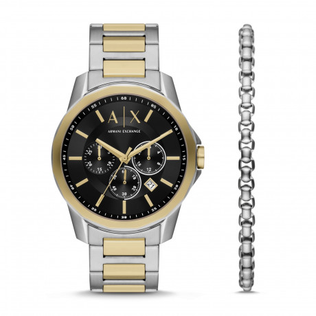 Набор чаcы + браслет Armani Exchange AX7148SET