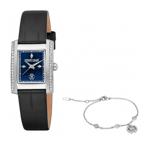 Набор Roberto Cavalli часы наручные RC5L120L0015 + браслет RCGW0143BR