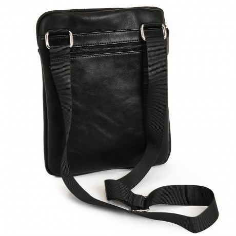 Сумка с отделением для планшета Beverly Hills Polo Club BH-1181-NE, экокожа. Цвет: черный