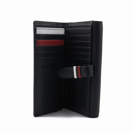 Кошелёк Beverly Hills Polo Club BH-1350-NE, натуральная кожа теленка. Цвет: черный