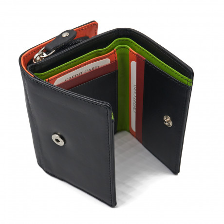 Кошелёк Beverly Hills Polo Club BH-2970-NE, натуральная кожа теленка. Цвет: черный