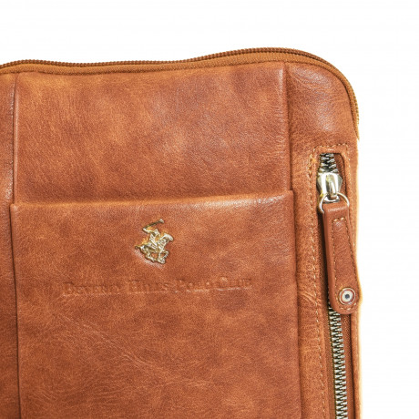 Сумка Beverly Hills Polo Club BH-8451-CU, экокожа. Цвет: светло-коричневый