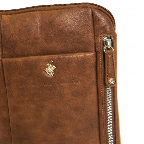 Сумка Beverly Hills Polo Club BH-8451-MO, экокожа. Цвет: коричневый