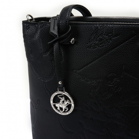 Сумка Beverly Hills Polo Club BH-3000-NE, экокожа. Цвет: черный