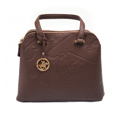 Сумка Beverly Hills Polo Club BH-3001-BX, экокожа. Цвет: бордовый