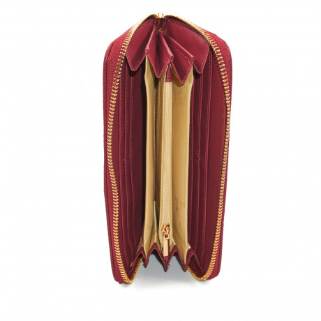 Кошелёк Beverly Hills Polo Club BH-3004-RS, экокожа. Цвет: красный