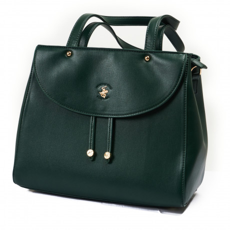 Сумка Beverly Hills Polo Club BH-3010-VE, экокожа. Цвет: зеленый