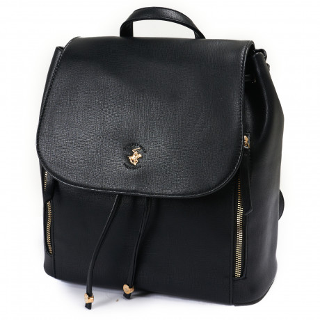 Рюкзак Beverly Hills Polo Club BH-3011-NE, экокожа. Цвет: черный