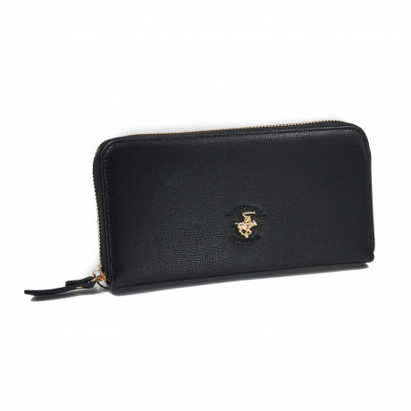 Кошелёк Beverly Hills Polo Club BH-3014-NE, экокожа. Цвет: черный