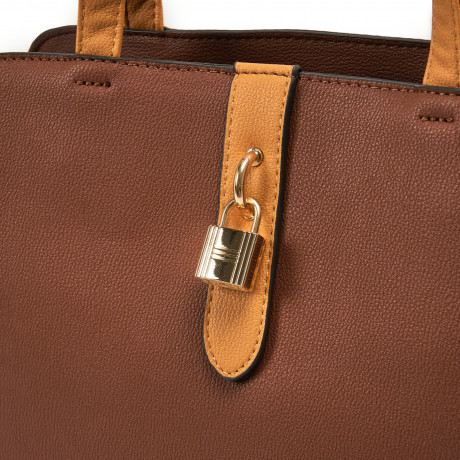 Сумка Beverly Hills Polo Club BH-3050-CU, экокожа. Цвет: светло-коричневый