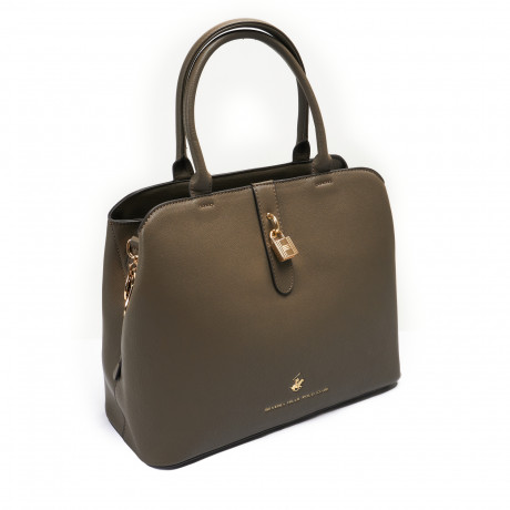 Сумка Beverly Hills Polo Club BH-3051-TO, экокожа. Цвет: кофейный