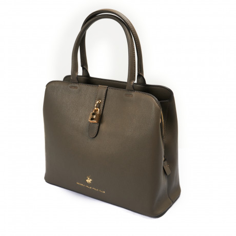 Сумка Beverly Hills Polo Club BH-3051-TO, экокожа. Цвет: кофейный