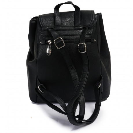 Рюкзак Beverly Hills Polo Club BH-3063-NE, экокожа. Цвет: черный