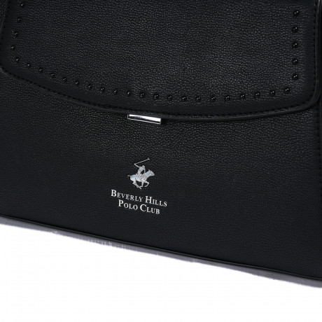 Сумка Beverly Hills Polo Club BH-3083-NE, экокожа. Цвет: черный