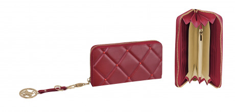 Кошелёк Beverly Hills Polo Club BH-3095-BX, экокожа. Цвет: бордовый