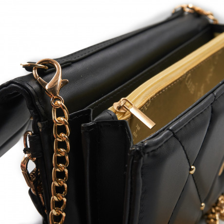 Клатч Beverly Hills Polo Club BH-3096-NE, экокожа. Цвет: черный