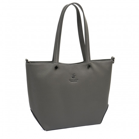 Сумка Beverly Hills Polo Club BH-3110-GR, экокожа. Цвет: серый