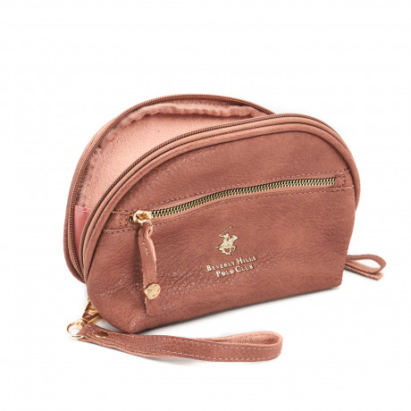 Косметичка Beverly Hills Polo Club BH-3127-CI, экокожа. Цвет: лиловый
