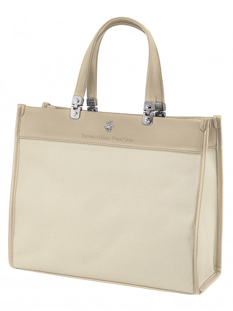 Сумка Beverly Hills Polo Club BH-3210-BE, экокожа. Цвет: бежевый