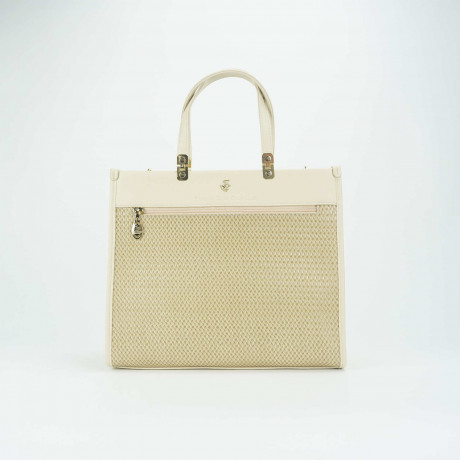 Сумка Beverly Hills Polo Club BH-3210-BE, экокожа. Цвет: бежевый