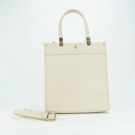 Сумка Beverly Hills Polo Club BH-3211-BE, экокожа. Цвет: бежевый