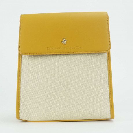 Рюкзак Beverly Hills Polo Club BH-3212-OC, экокожа. Цвет: охра/бежевый