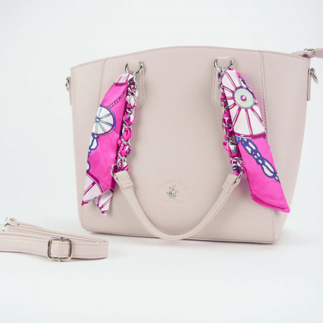 Сумка Beverly Hills Polo Club BH-3220-LC, экокожа. Цвет: лиловый