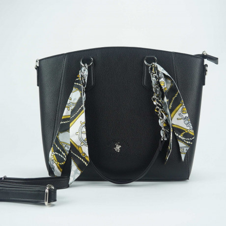 Сумка Beverly Hills Polo Club BH-3220-NE, экокожа. Цвет: чёрный