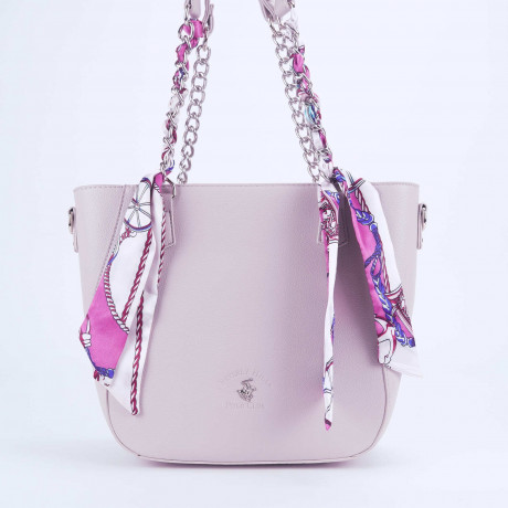 Сумка Beverly Hills Polo Club BH-3221-LC, экокожа. Цвет: лиловый