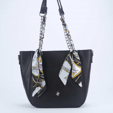 Сумка Beverly Hills Polo Club BH-3221-NE, экокожа. Цвет: чёрный