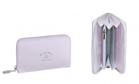 Кошелёк Beverly Hills Polo Club BH-3226-LC, экокожа. Цвет: лиловый
