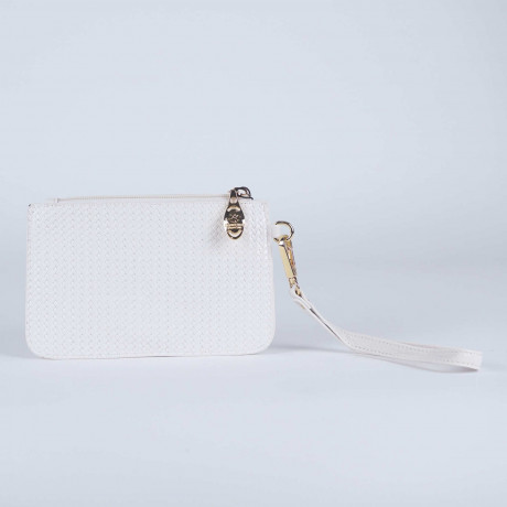 Сумка-косметичка Beverly Hills Polo Club BH-3235-BI, экокожа. Цвет: белый