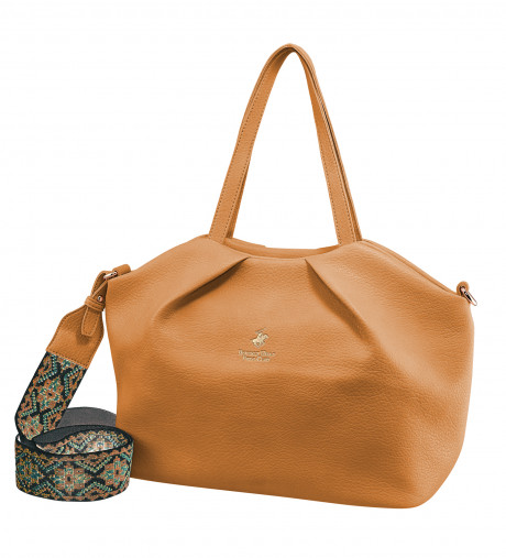 Сумка Beverly Hills Polo Club BH-3240-CU, экокожа. Цвет: коричневый