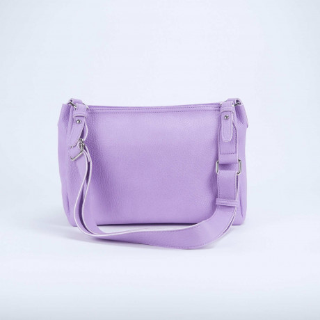 Сумка Beverly Hills Polo Club BH-3241-LI, экокожа. Цвет: лиловый