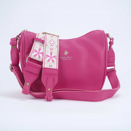 Сумка Beverly Hills Polo Club BH-3242-FX, экокожа. Цвет: фуксия