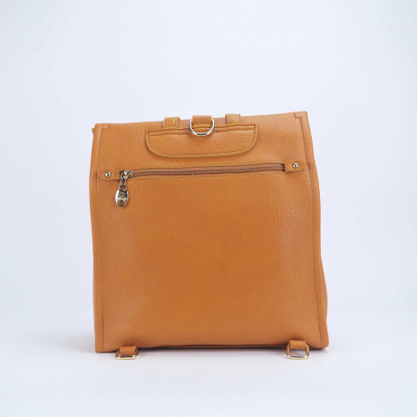 Рюкзак Beverly Hills Polo Club BH-3243-CU, экокожа. Цвет: коричневый