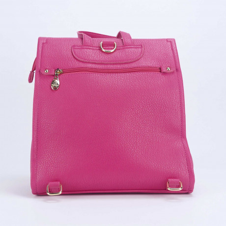 Рюкзак Beverly Hills Polo Club BH-3243-FX, экокожа. Цвет: фуксия