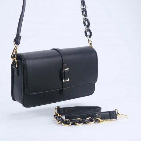 Сумка Beverly Hills Polo Club BH-3250-NE, экокожа. Цвет: чёрный