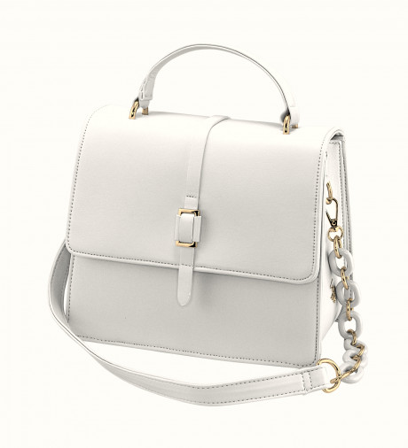 Сумка Beverly Hills Polo Club BH-3252-BI, экокожа. Цвет: белый