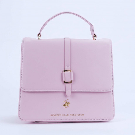 Сумка Beverly Hills Polo Club BH-3252-CI, экокожа. Цвет: розовый