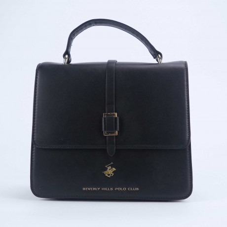 Сумка Beverly Hills Polo Club BH-3252-NE, экокожа. Цвет: чёрный