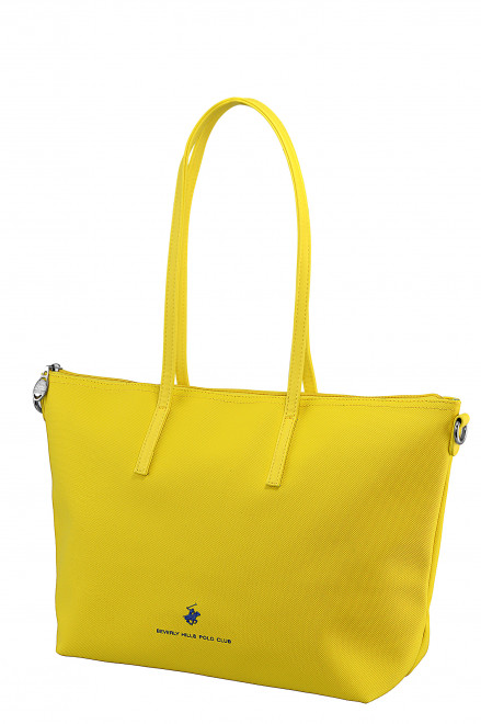 Сумка Beverly Hills Polo Club BH-3270-GI, экокожа. Цвет: жёлтый
